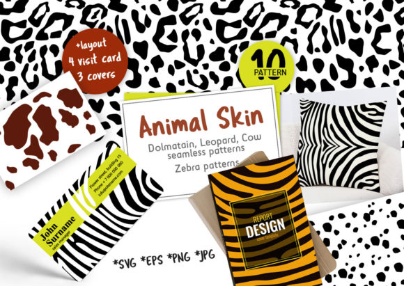 Animal Print Graphics for Bold Branding