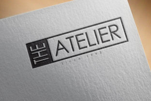 Atelier Logo Template: A Graphic Design Asset for Modern Branding