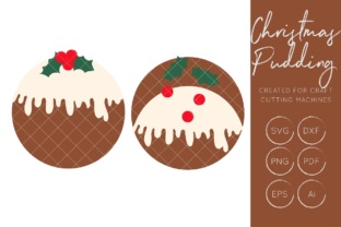 Christmas Pudding Craft Cutting File