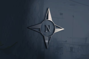 Compass Logo Template: A Modern Graphic Design Asset for Professional Branding