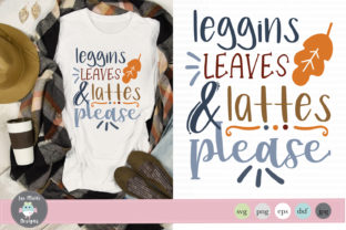 Leggings Leaves and Lattes Graphics for Crafts
