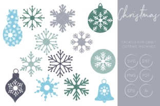 Snowflakes Graphics for Crafts