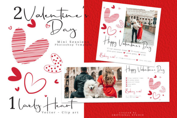 Valentine s Day Marketing Template Graphics