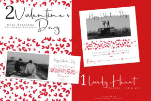 Valentine s Day Mini Session Template Graphics