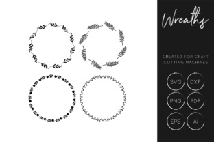 Wreath Graphics for Crafts